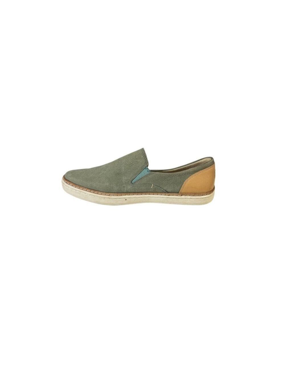 Women's UGG Green and Brown Slip-On Flats Size 8 - Picture 9 of 9